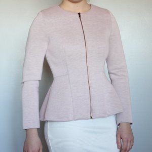 Alythea Soft Pink Flare Jacket